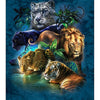broderie diamant animaux sauvage