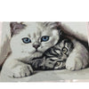 diagramme broderie diamant chat