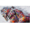 broderie diamant cheval