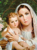 diamond painting vierge marie en portrait