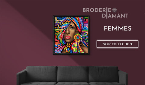 Broderie diamant Femmes