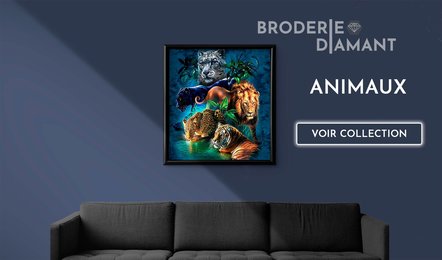 Broderie diamant Animaux