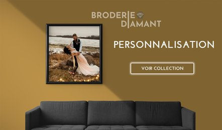Broderie diamant Personnalisée