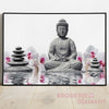 diamond painting bouddha en méditation