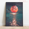 Broderie diamant coucher de lune