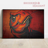 Broderie diamant Dinosaure Tyrex