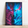Loup et lune kit diamond painting