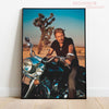 Broderie diamant johnny hallyday