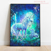 Kit complet broderie diamant licorne