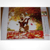 diamond painting bouddha qui offre l'orchidée