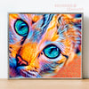 Broderie diamant Chat multicolore