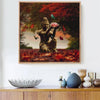 peinture diamant bouddha qui offre l'orchidée