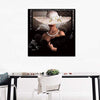 diamond painting femme au chapeau