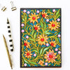 Broderie Diamant Agenda Fleurs