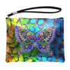 Pochette Broderie diamant Papillon