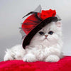 diamond painting chat au chapeau
