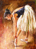 Danseuse etoile baissée Broderie diamant