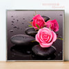 Broderie diamant Roses sur Galets