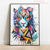 diamond painting tige multicolore