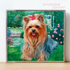 diamond painting chien yorkshire