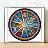 Broderie diamant zodiaque